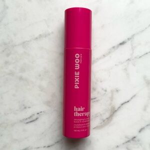 Pixie Woo NWT Warm Raspberry Hair Therapy Detangling & Hydrating Spray